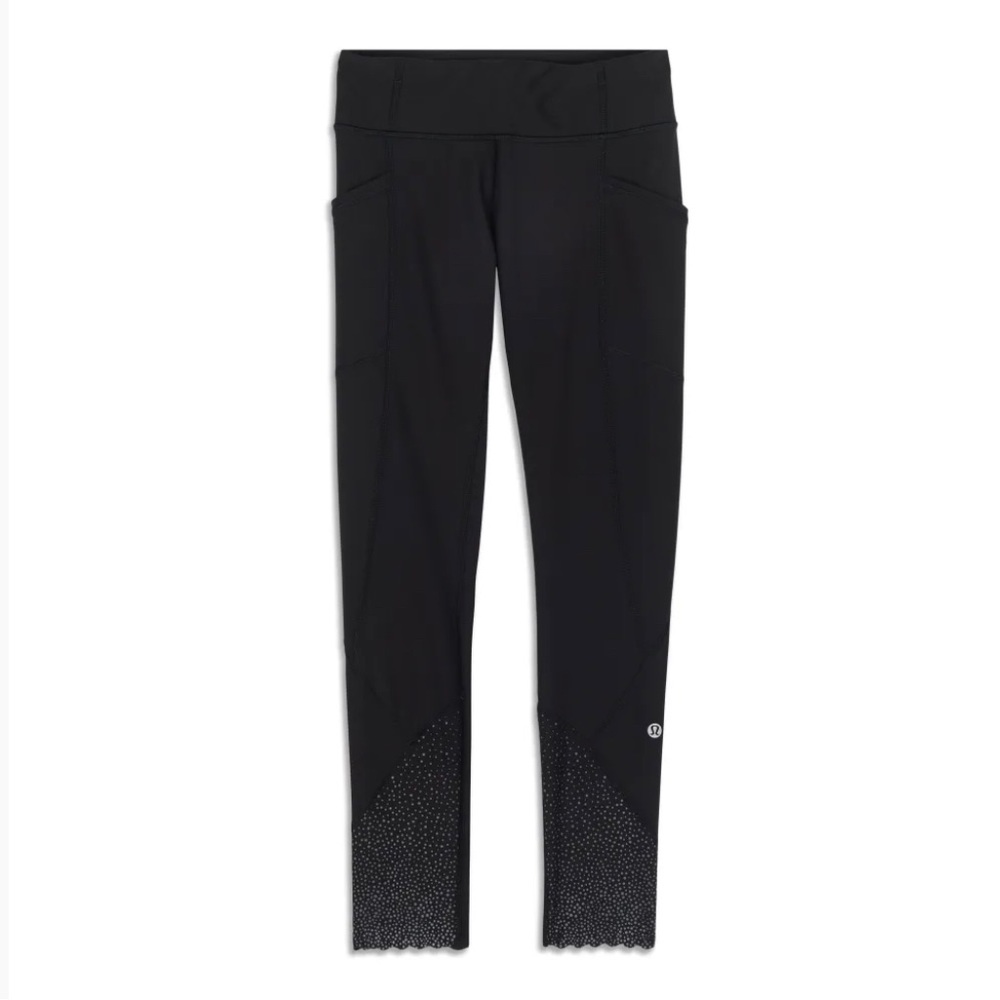 ✨LULULEMON BLACK SCALLOP LEGGING✨